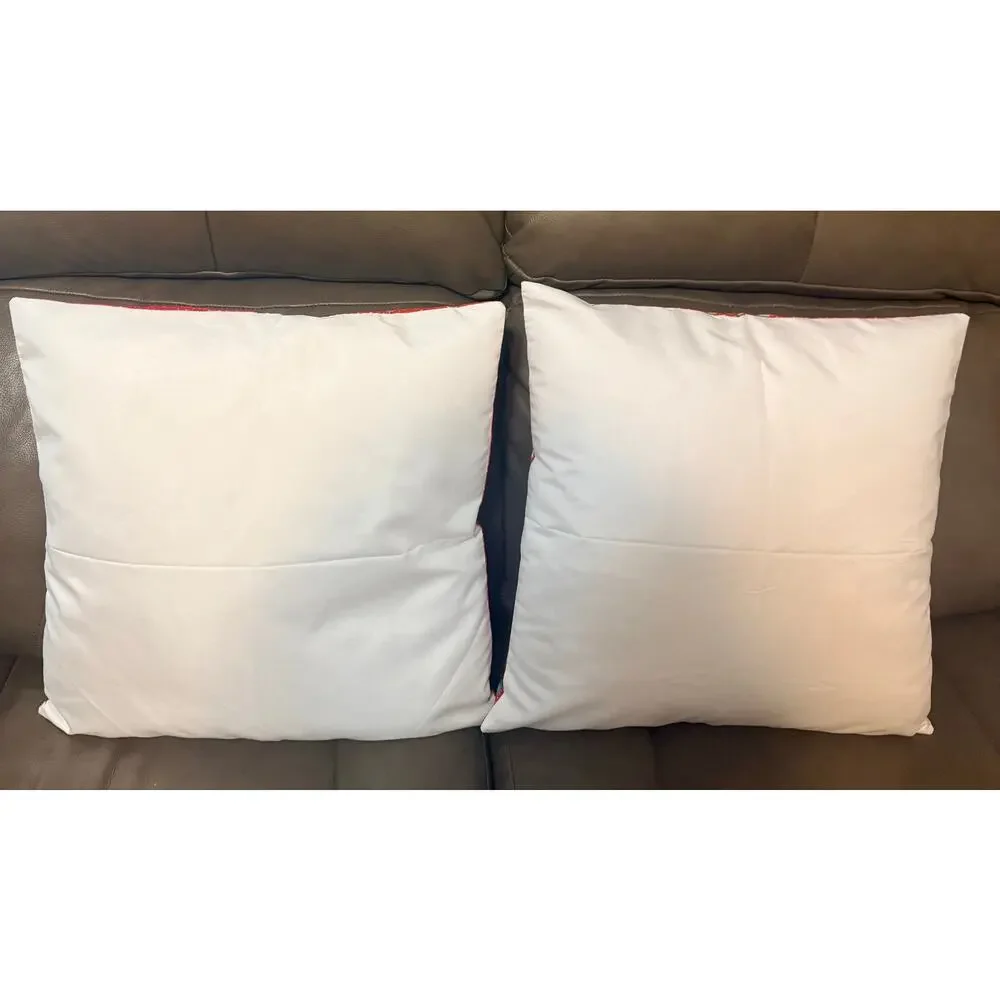 Two Strawberry Shortcake Pillows & Tote Bag.Pillows Have Checkered Background
